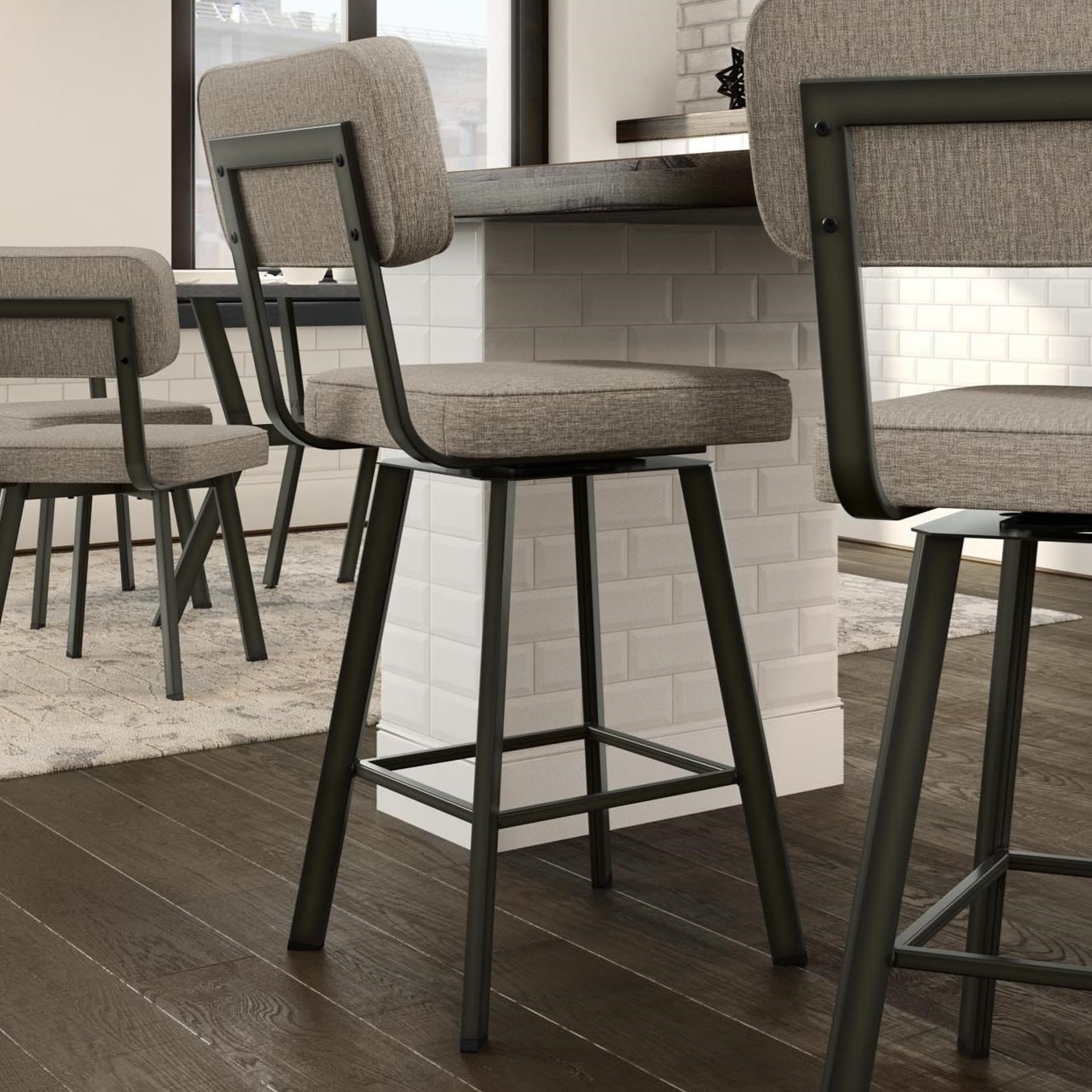 Amisco lauren clearance swivel stool